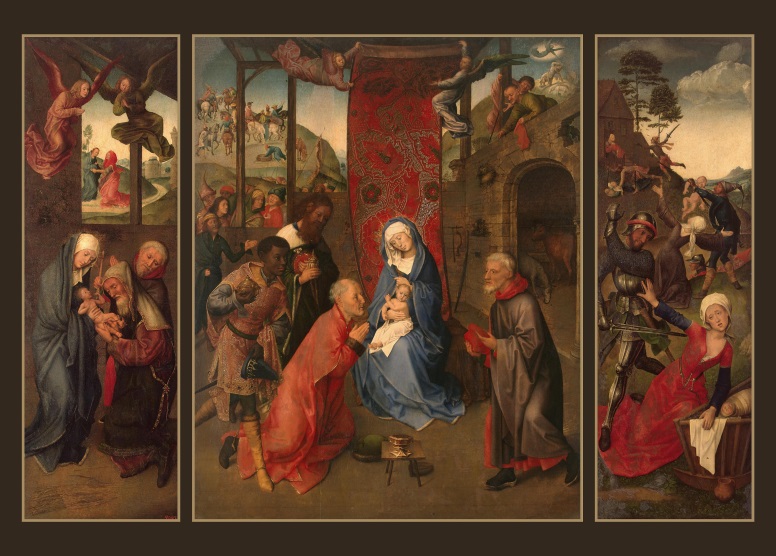 Goes Adoration of the Magi (Triptych)