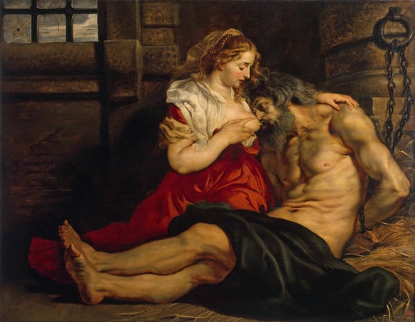 Rubens Roman Charity (Cimon and Pero)