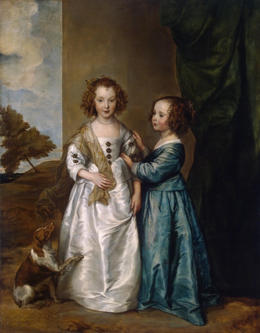 van Dyck Portrait of Elizabeth and Philadelphia Wharton